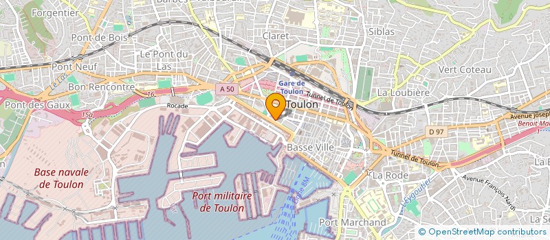 localisation de l'entreprise VAR SERVICES  TOULON