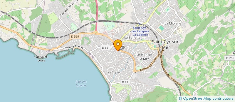 localisation de l'entreprise VAR SERVICES CONSTRUCTIONS à SAINT-CYR-SUR-MER