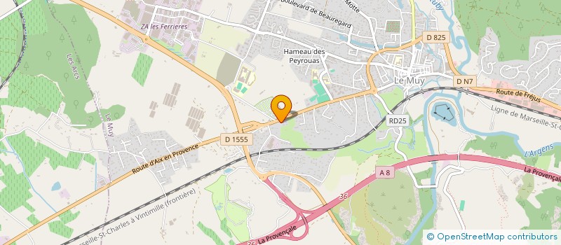 localisation de l'entreprise VAR SOLAIRE à SAINTE-MAXIME