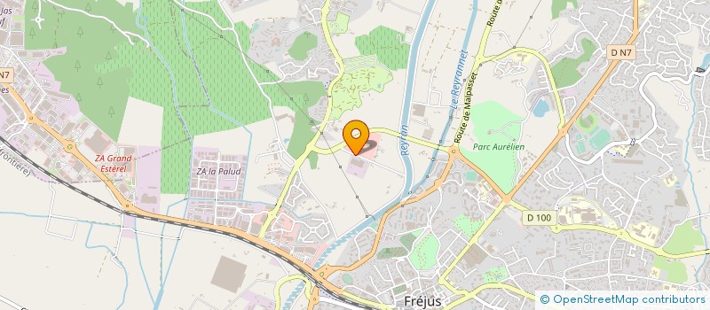 localisation de l'entreprise VAR SOUDAGE SERVICES à FREJUS