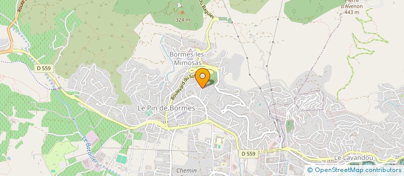 localisation de l'entreprise VAR SURVEILLANCE DETECTION à BORMES-LES-MIMOSAS