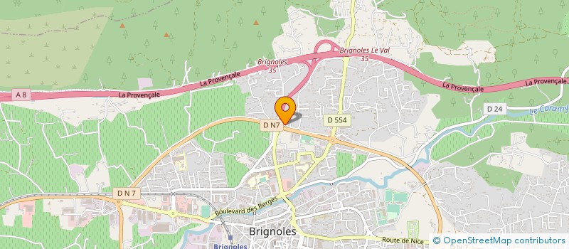 localisation de l'entreprise VAR TERRASSEMENT à VINS-SUR-CARAMY