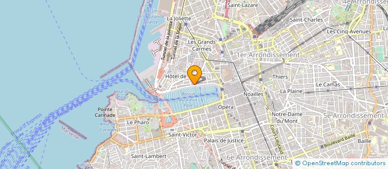 localisation de l'entreprise VAR TRANSPORTS à MARSEILLE 2EME