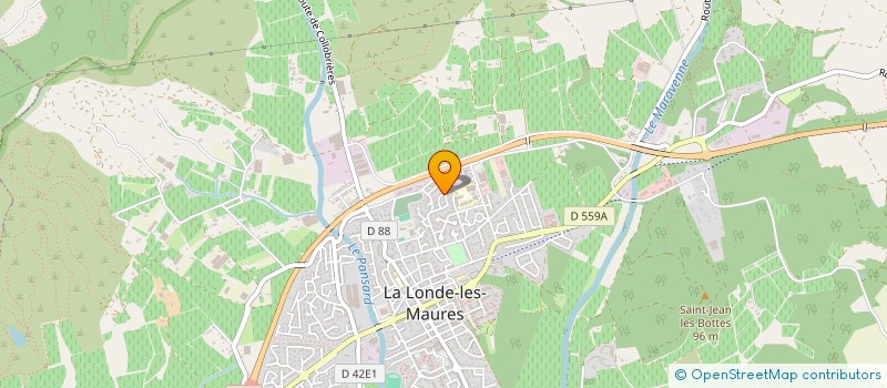 localisation de l'entreprise VAR WAGEN CLUB  LA LONDE-LES-MAURES