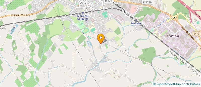 localisation de l'entreprise VARALEX INVEST  MOIRANS