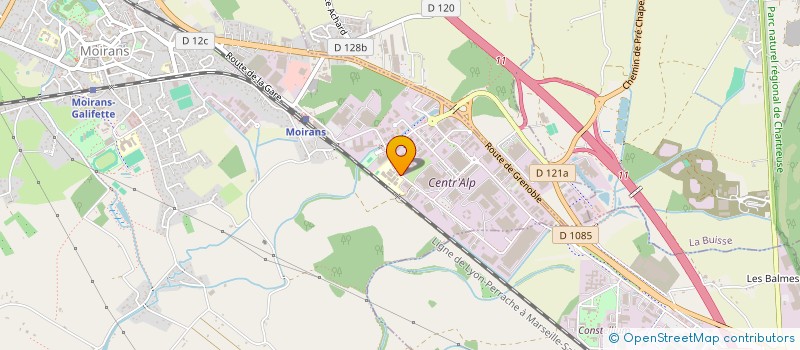 localisation de l'entreprise VARALEX PROD à MOIRANS