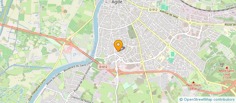 localisation de l'entreprise VARAN  AGDE