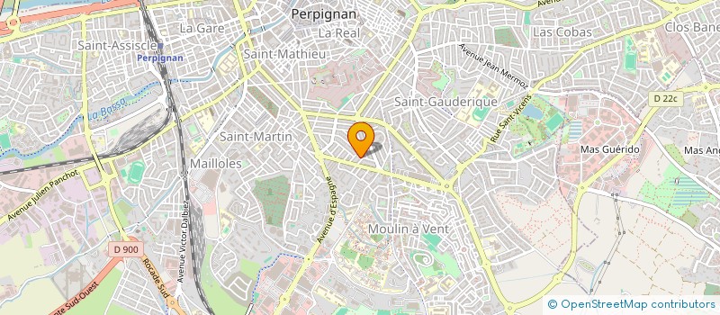 localisation de l'entreprise VARANGUE  PERPIGNAN