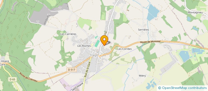 localisation de l'entreprise VARAO RONDEAU  TREPT