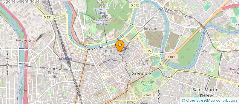 localisation de l'entreprise VARAP SCOP à GRENOBLE