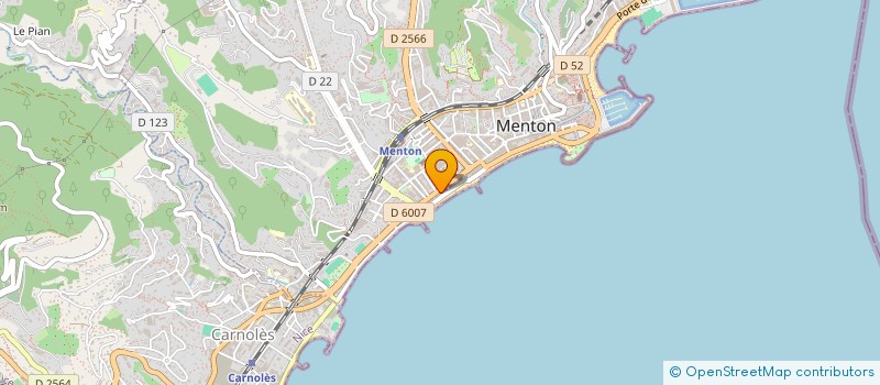 localisation de l'entreprise VARAPODIO  MENTON