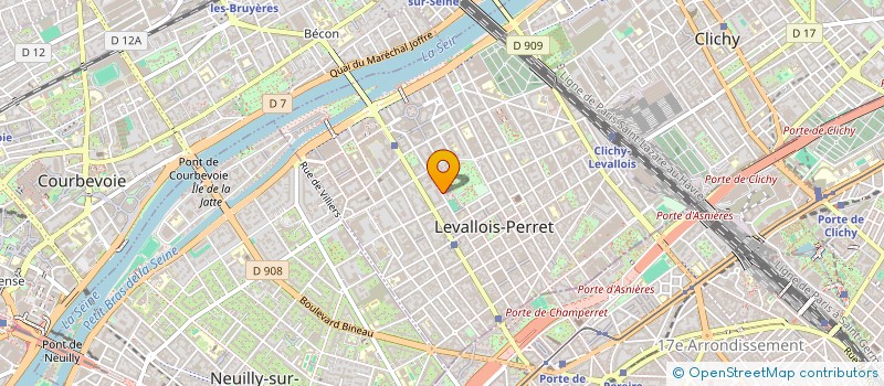 localisation de l'entreprise VARAY MANAGEMENT à LEVALLOIS-PERRET