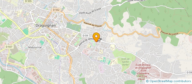 localisation de l'entreprise VARAZUR BATIMENT  DRAGUIGNAN