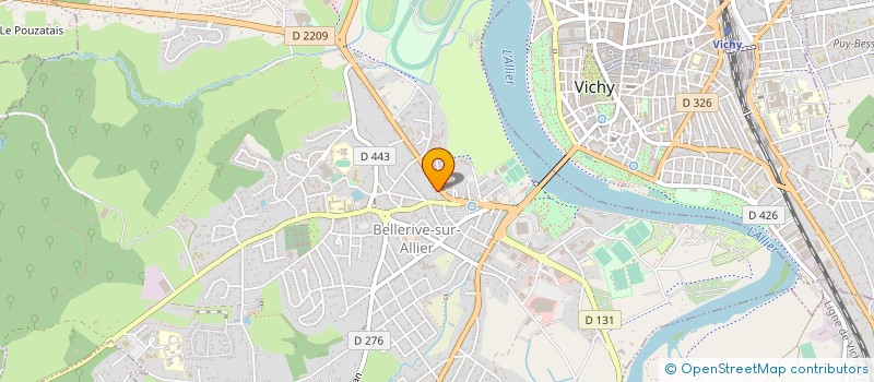 localisation de l'entreprise VARDANIAN ACHOT SARL à BELLERIVE-SUR-ALLIER