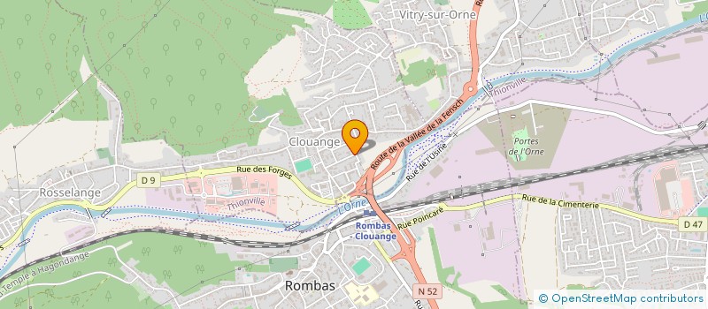 localisation de l'entreprise VAREAN  CLOUANGE