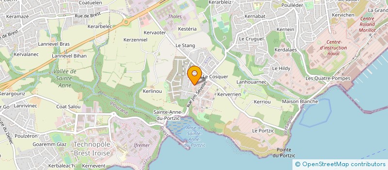 localisation de l'entreprise VARECH à BREST