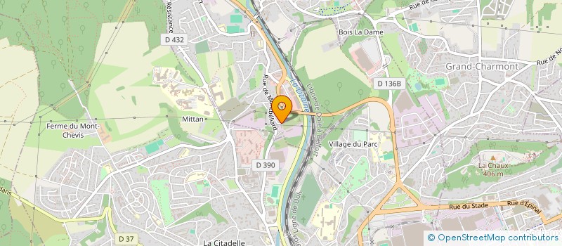 localisation de l'entreprise VAREGHNA  BETHONCOURT