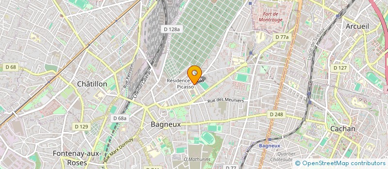localisation de l'entreprise VAREILLE LUCIE à BAGNEUX