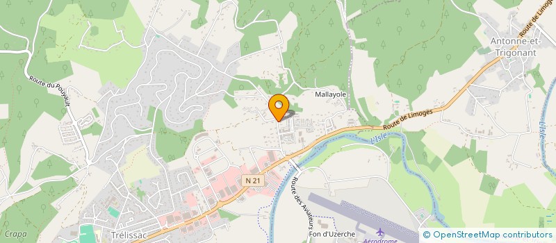 localisation de l'entreprise VARELA  TRELISSAC