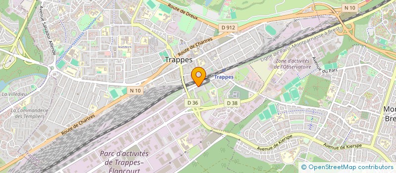 localisation de l'entreprise VARELA CLEAN  TRAPPES