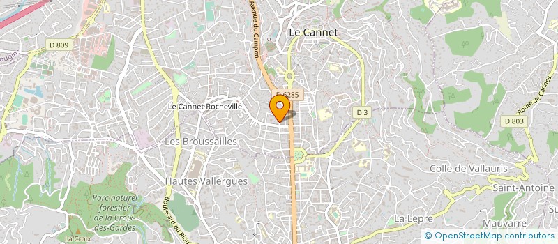 localisation de l'entreprise VARELA CONSTRUCTION BATIMENT à LE CANNET