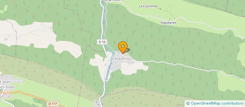 localisation de l'entreprise VARELHA à MONTFERRIER