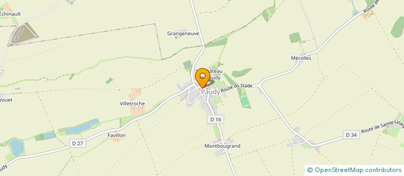 localisation de l'entreprise VAREMA à SAINTE-LIZAIGNE