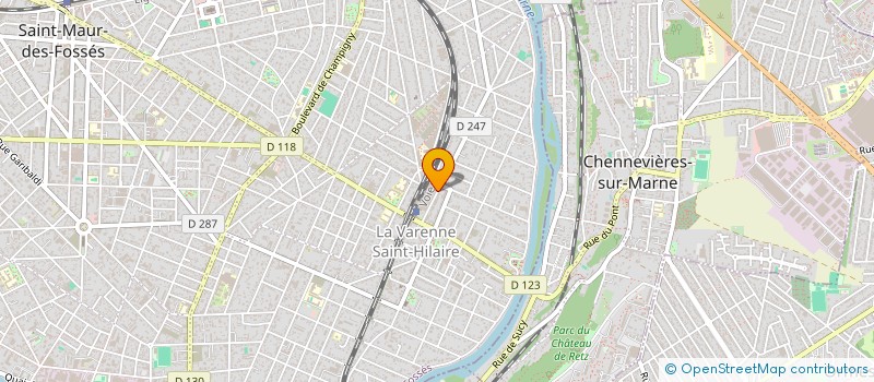 localisation de l'entreprise VAREN MULTI SERVICES  SAINT-MAUR-DES-FOSSES