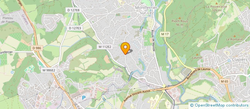 localisation de l'entreprise VARENA  MONTFERRIER-SUR-LEZ