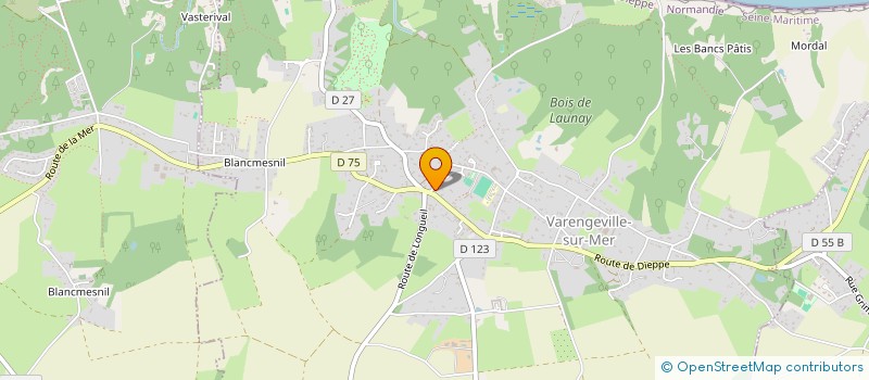 localisation de l'entreprise VARENG'IDELS  VARENGEVILLE-SUR-MER