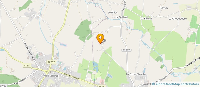 localisation de l'entreprise VARENNE  NOYANT-VILLAGES