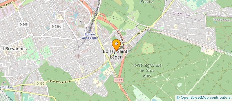 localisation de l'entreprise VARENNE DEVELOPPEMENT FONCIER à BOISSY-SAINT-LEGER