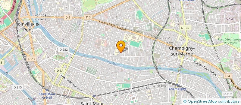 localisation de l'entreprise VARENNE IMMO  CHAMPIGNY-SUR-MARNE