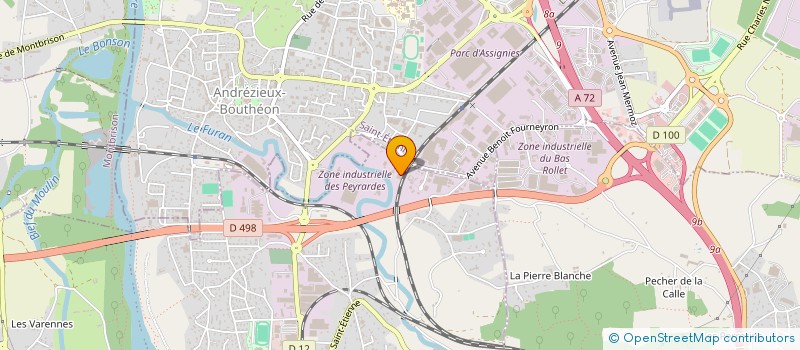 localisation de l'entreprise VARENNES 6 à SAINT-JUST-SAINT-RAMBERT