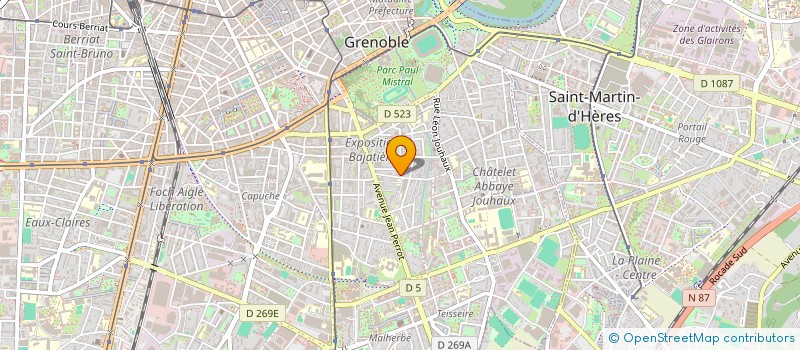 localisation de l'entreprise VARESANO RICHARD ET ZAZA CHRISTIAN à GRENOBLE