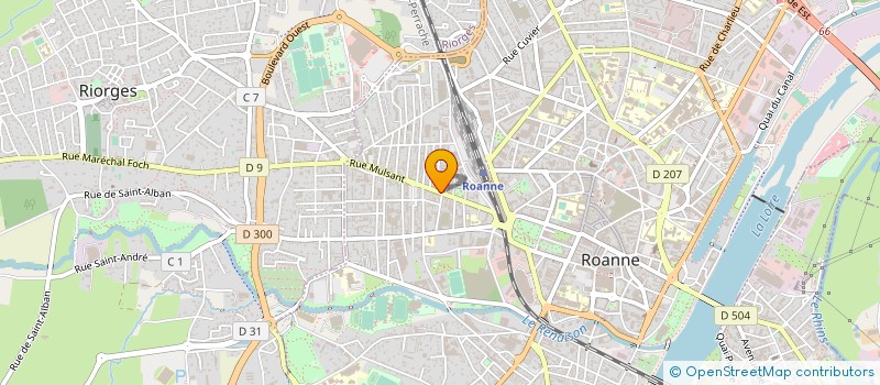 localisation de l'entreprise VARESCO KATY  ROANNE