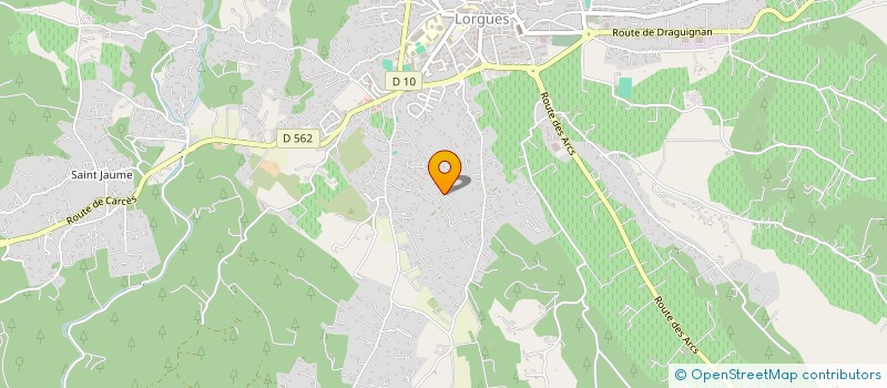 localisation de l'entreprise VAREX  LORGUES