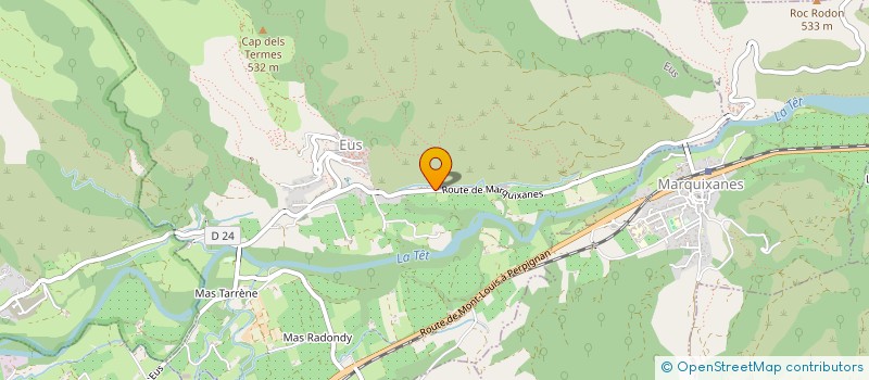 localisation de l'entreprise VARGAS à EUS