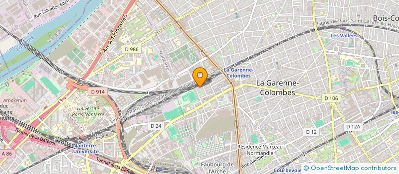 localisation de l'entreprise VARGASSS à LA GARENNE-COLOMBES
