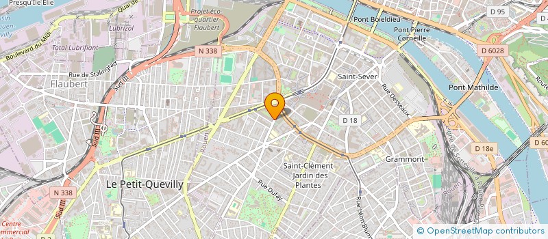 localisation de l'entreprise VARIABLES  ROUEN