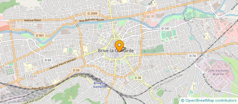 localisation de l'entreprise VARIANCES DES KARAIBES LUXE REVE ET VOLUPTE à BRIVE-LA-GAILLARDE