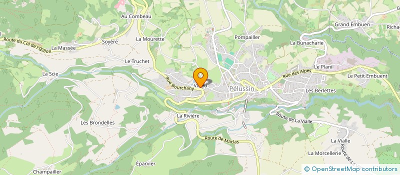 localisation de l'entreprise VARIANTE à PELUSSIN