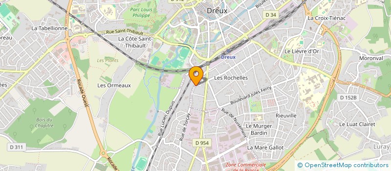 localisation de l'entreprise VARIATION à DREUX