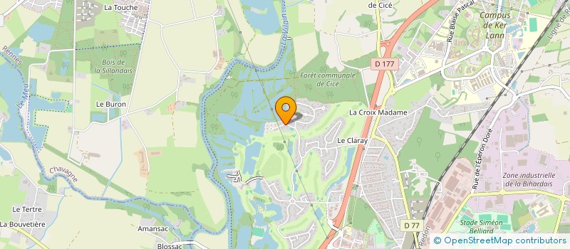 localisation de l'entreprise VARIATIONS à BRUZ