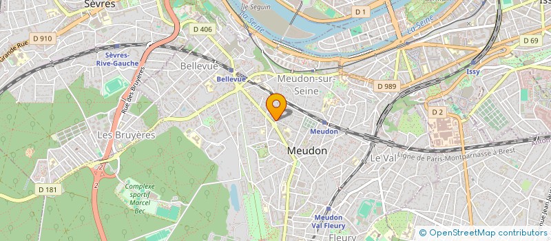 localisation de l'entreprise VARIATIONS à MEUDON