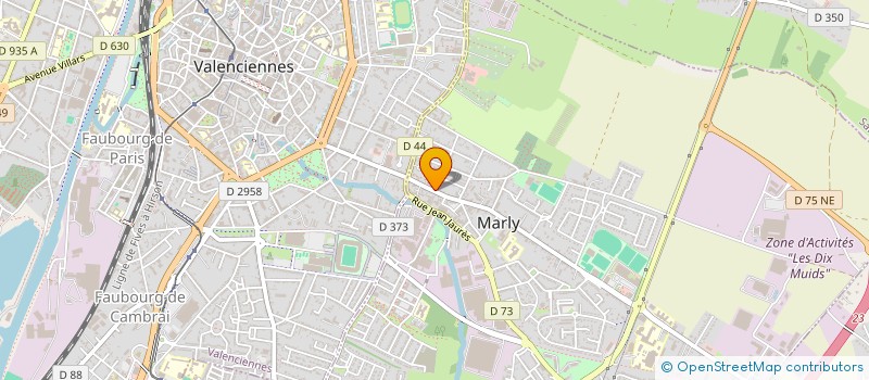 localisation de l'entreprise VARIATIONS ET NUANCES à MARLY