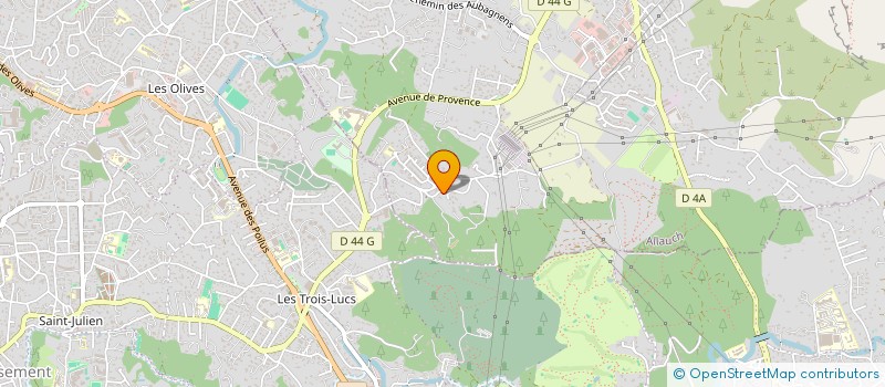 localisation de l'entreprise VARIAU  ALLAUCH