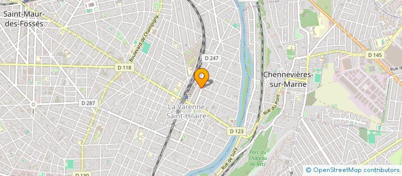 localisation de l'entreprise VARIENTH à SAINT-MAUR-DES-FOSSES