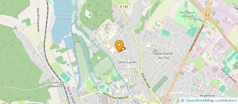 localisation de l'entreprise VARIETE BOUTIQUE  BEAUVAIS