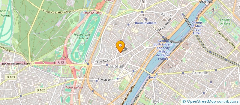 localisation de l'entreprise VARIETES CLUB DE FRANCE  PARIS